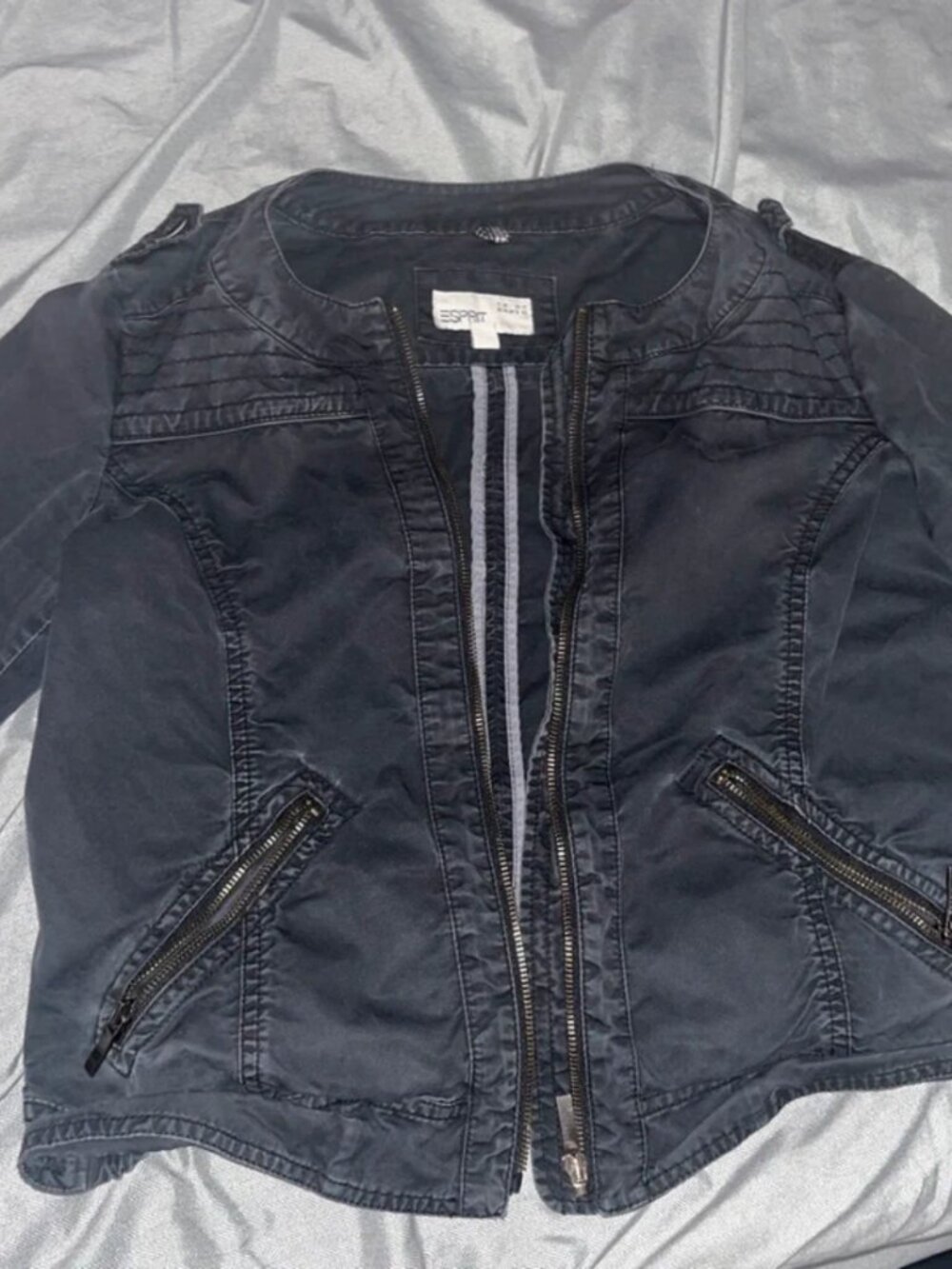 Black Cargo Jacket